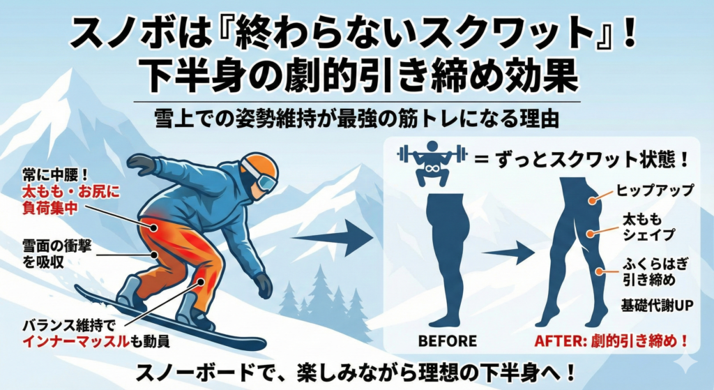 終わらないスクワット状態！下半身の劇的引き締め